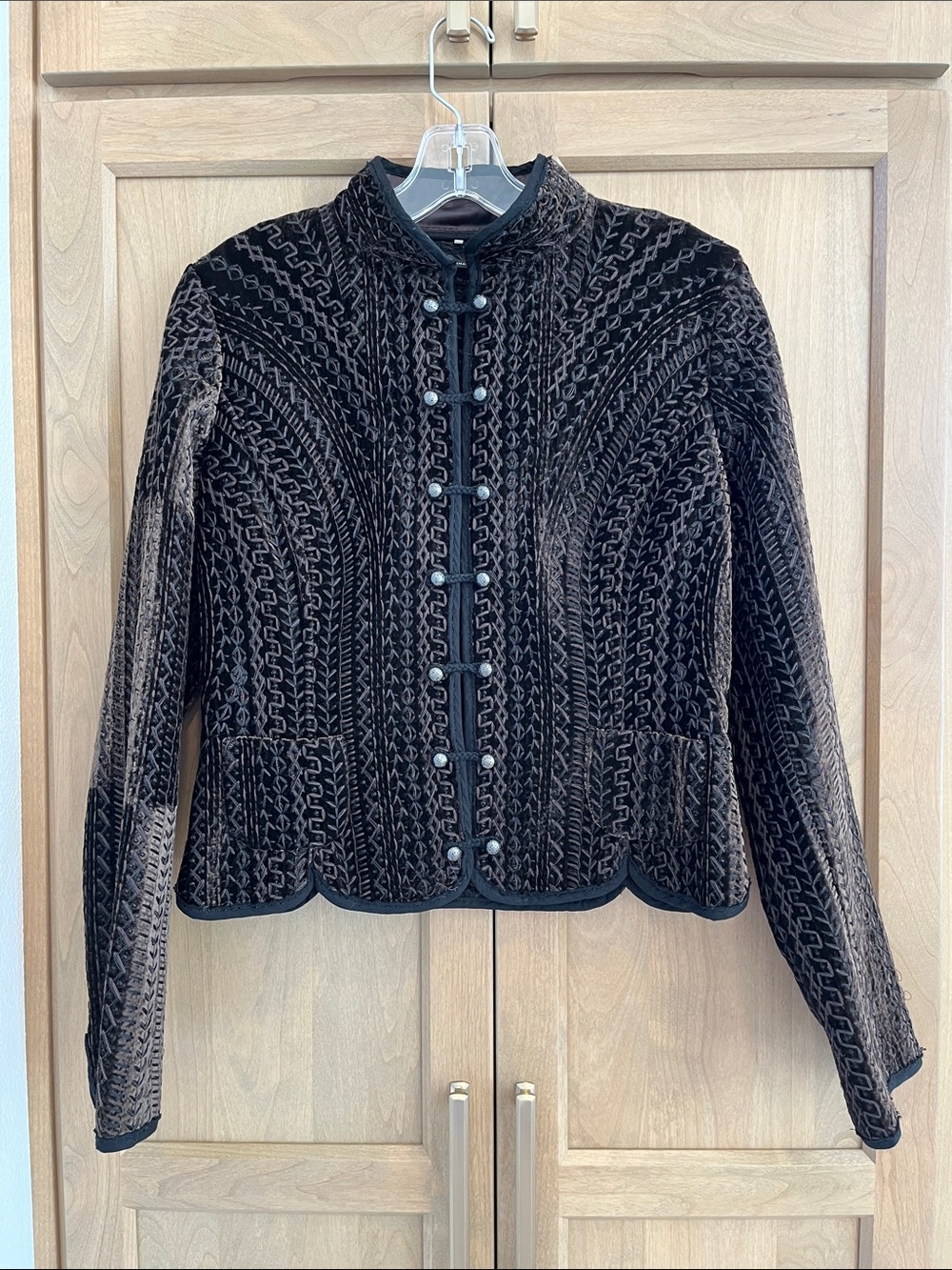 Elie Tahari Velvet Jacket